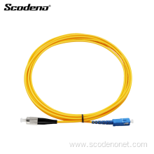 Scodeno Simplex and Duplex SC-FC Network Fiber Optic Patch Cord for Data Communication